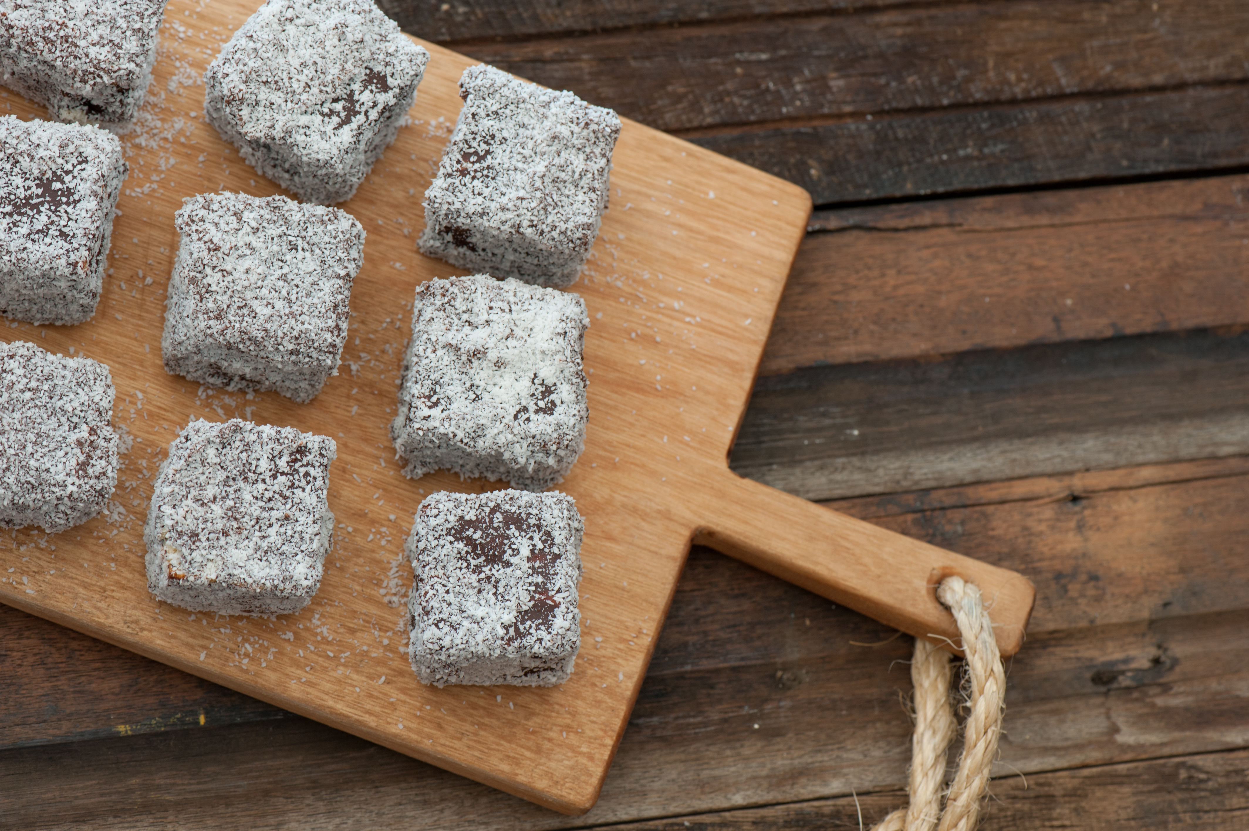 Chocolate Lamingtons